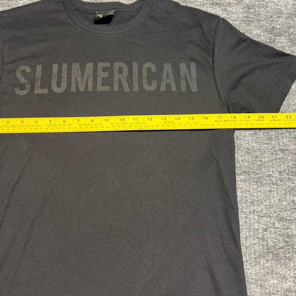 Slumerican Made Mens T-Shirt Yelawolf Black  Size Medium - Picture 3 of 5